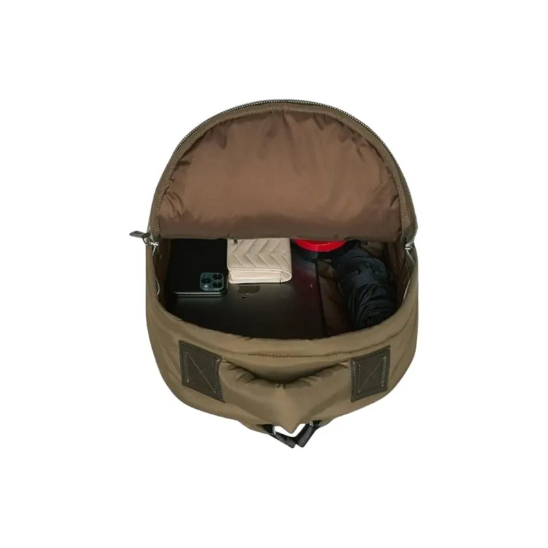 Brother Is Really Good Nylon Fabric Backpack Large Size Unisex Army Green/Black-5