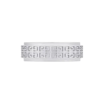 GIVENCHY Brass Rings Men's Silver