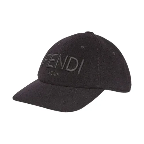 FENDI Wool Baseball Cap