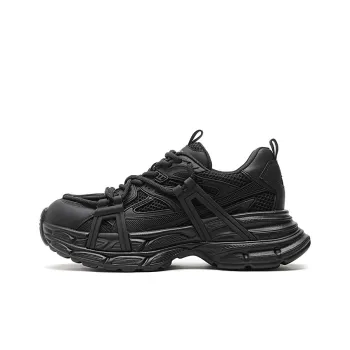 LINGPAO Slip-Resistant Low-Top Chunky Sneakers Women's