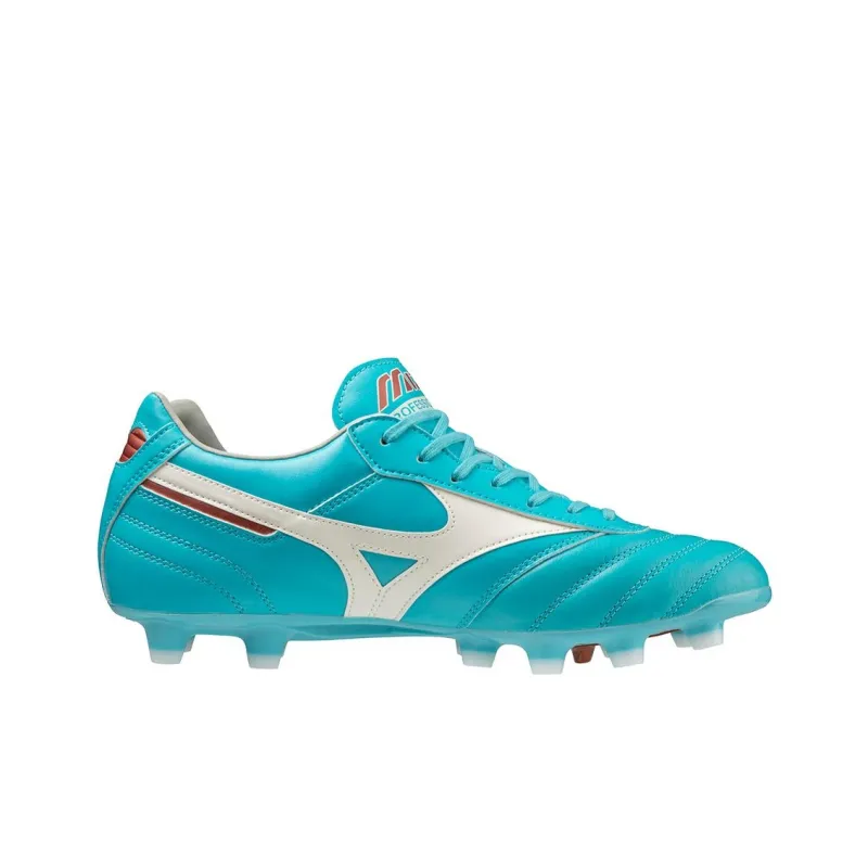 Mizuno MORELIA 2 Anti Slip Wear Resistant Soccer Shoes Unisex Blue White-1