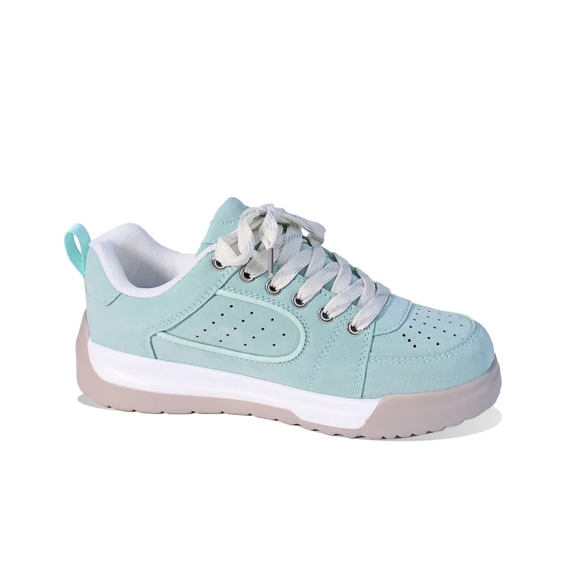 BPLB Slip Resistant Low Top Casual Shoes Unisex Aqua-1