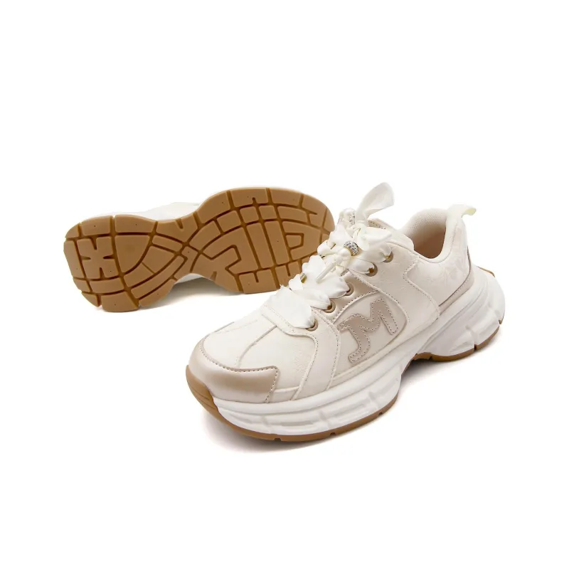 Joy&Mario Chunky Sneakers Women's White-5