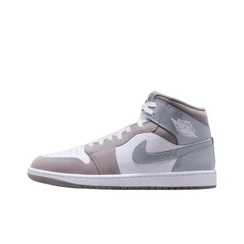 JORDAN 1 Mid Se White Medium Grey Cool Grey