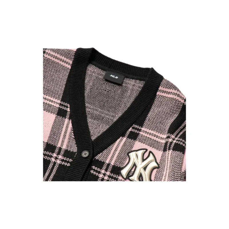 MLB New York Yankees Sweaters Unisex Pink-3