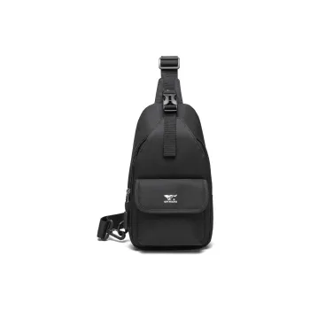 SEPTWOLVES Fabric Sling Bag Regular Men's Black