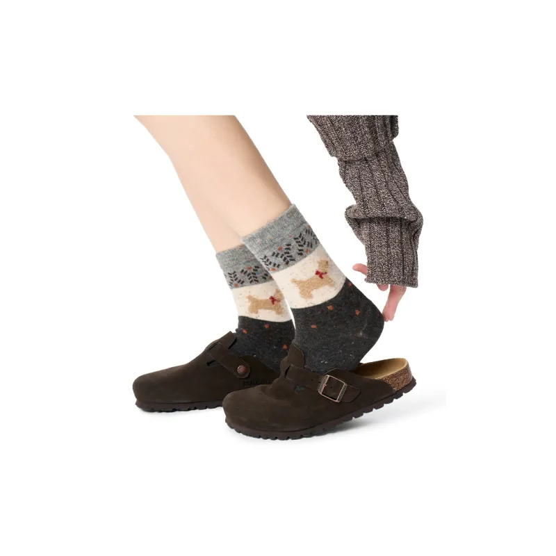 Primeet Mid Calf Socks Women's 4 Pack-2