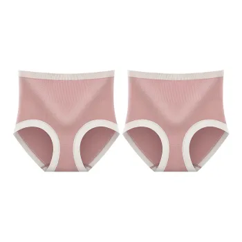 Flowers In Water Underpants Women's 2 Pack Milkshake Pink