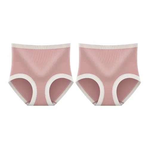Flowers In Water Underpants Women's 2 Pack Milkshake Pink
