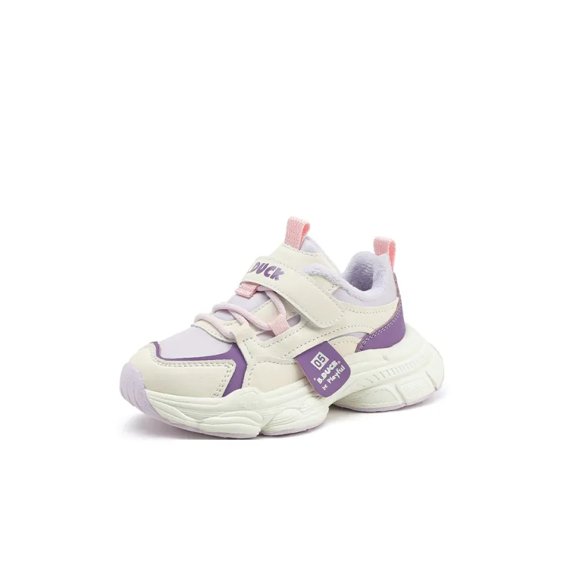 B.Duck Lightweight Cushioning Warm Low Top Kids Lifestyle Shoes Children Aged 3 7 Years Old-1