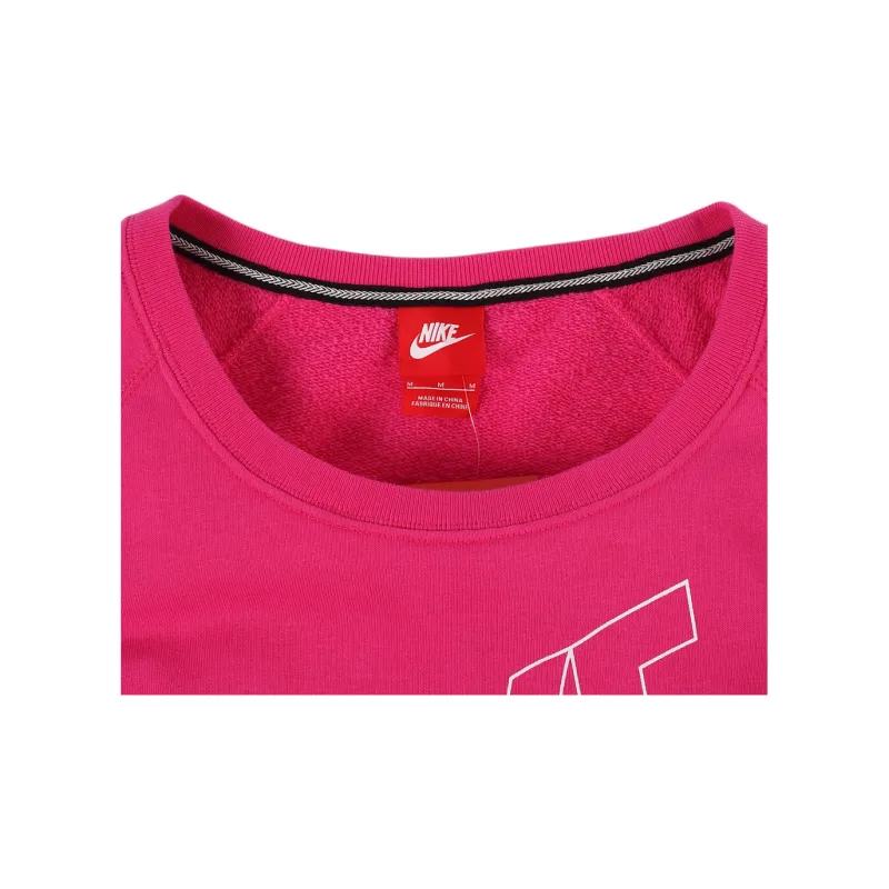 Nike RALLY CREW Sweatshirt Women's Rose Red-2