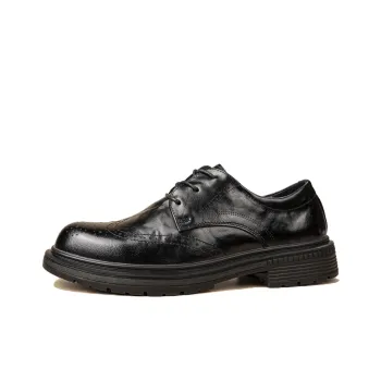 AMRGHONE Dress Shoes Men Low Top