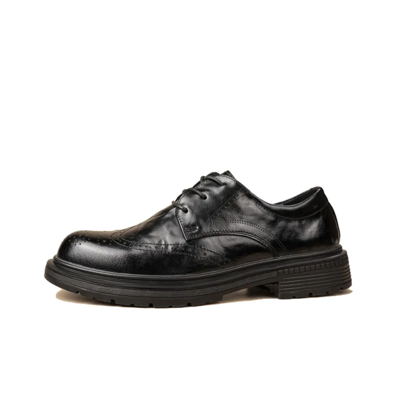 AMRGHONE Dress Shoes Men Low Top-0
