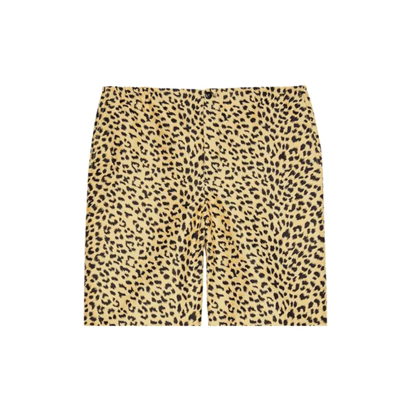 GUCCI Leopard Jacquard Shorts-5