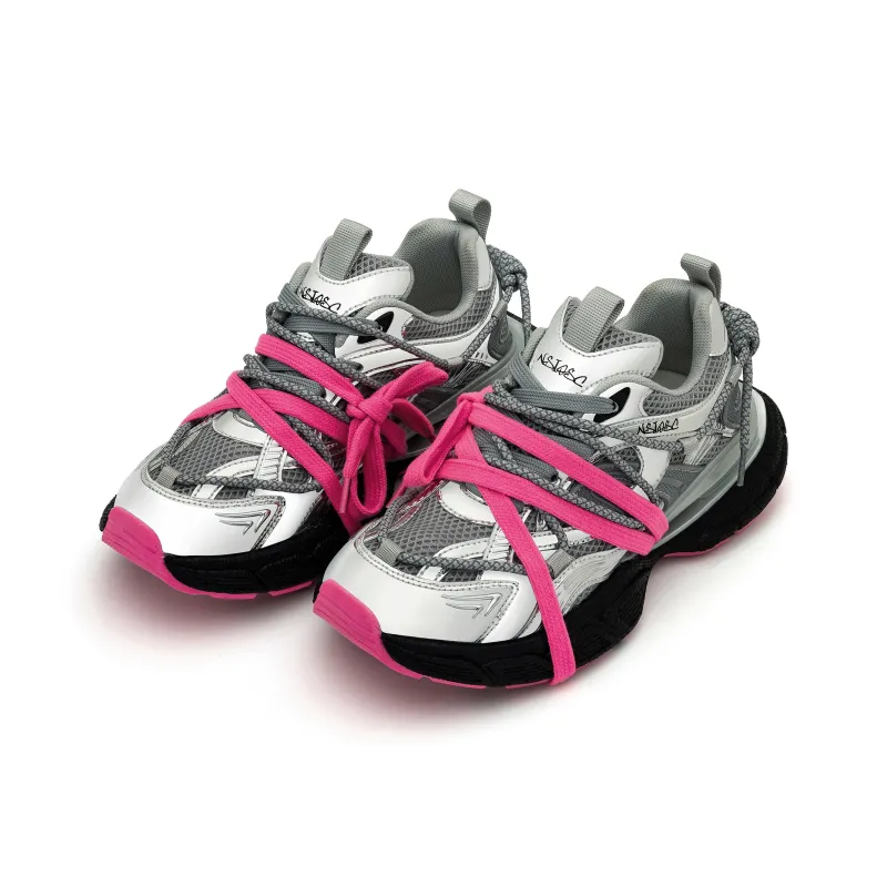 NSIOSC Warm Height Increasing Wear-Resistant Lightweight Slip-Resistant Low-Top Chunky Sneakers Unisex-1
