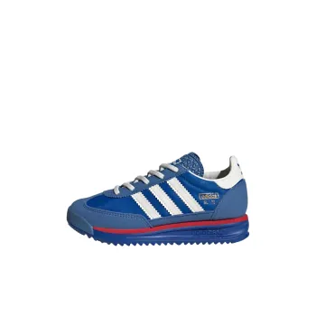 Adidas Originals SL 72 RS Anti Slip Wear Resistant Low Top Kids' Running Shoes Blue Children Aged 3 7 Years Old