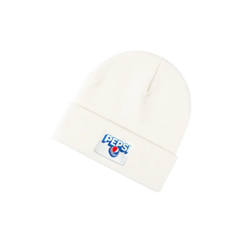 Pepsi Acrylic Beanies Unisex Black Caramel-16