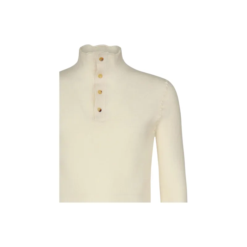 Bottega Veneta High Neck Knitted Top-5