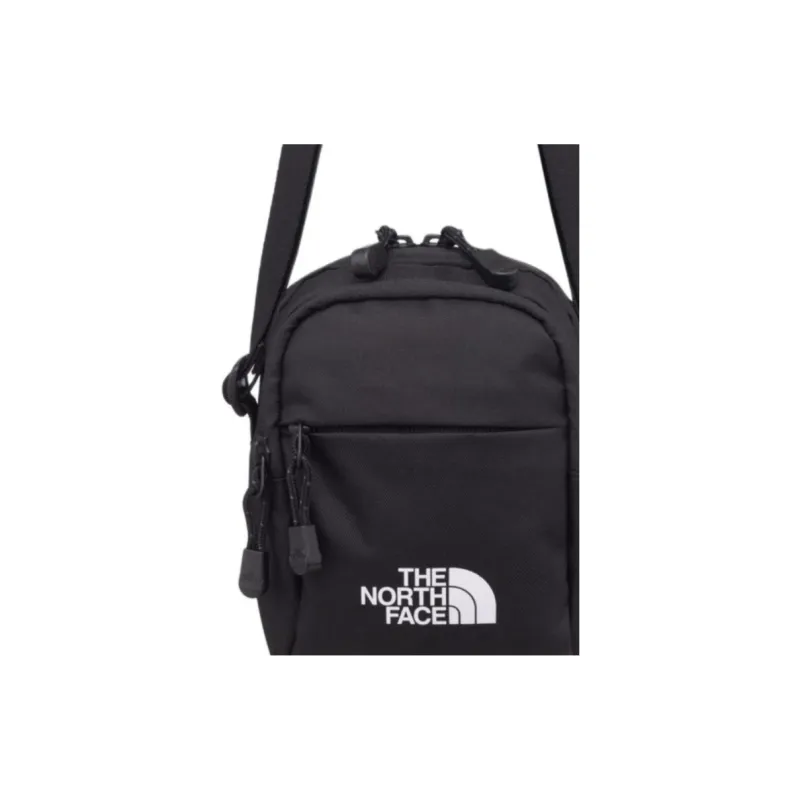 THE NORTH FACE Polyester Shoulder Bag, Crossbody Bag Small Size Men's Black-3