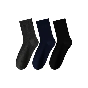 Caramella Double-Needle Crew Socks Men's Combo Set