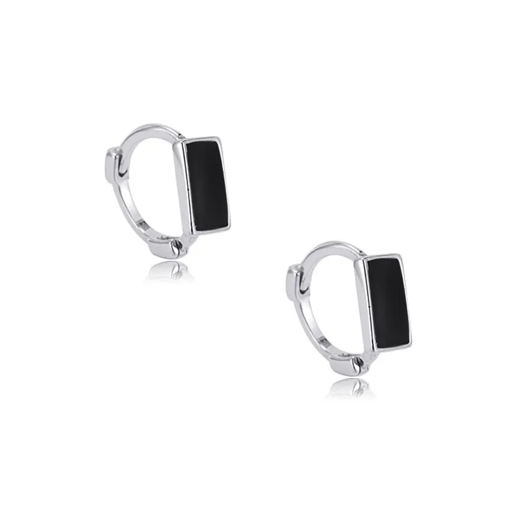 CUOOYINO 925 Sterling Silver Earrings Women's Silver-0