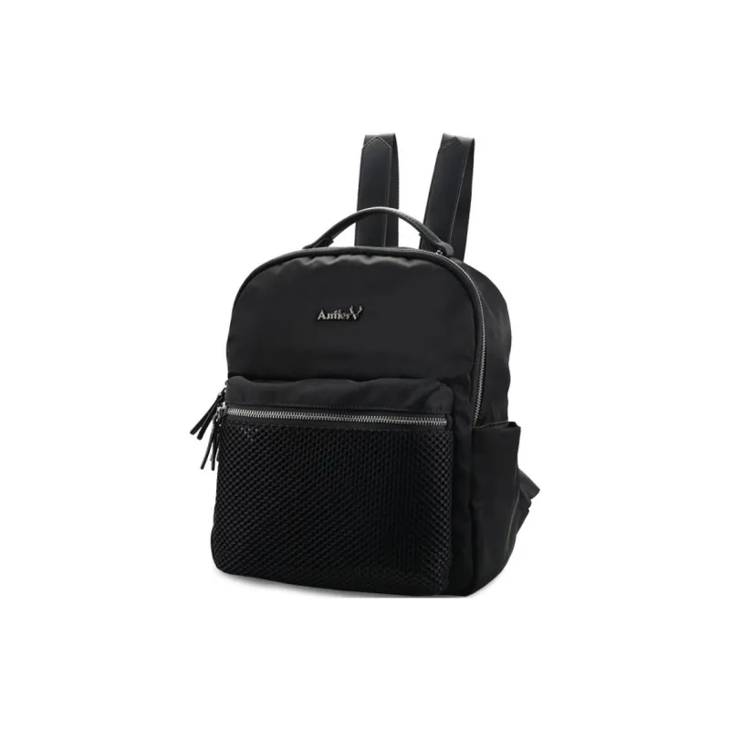 ANTLER Nylon Backpack Regular Unisex Black-2