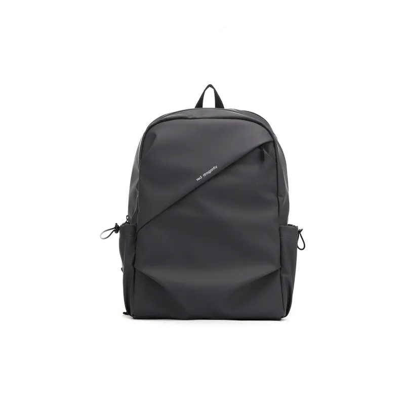 RED DRAGONFLY Fabric Backpack Unisex Gray-0