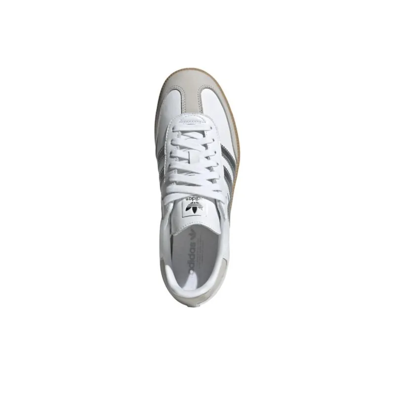 Samba Women's Adidas Originals Og 'White Silver Metallic Grey' Women's-2