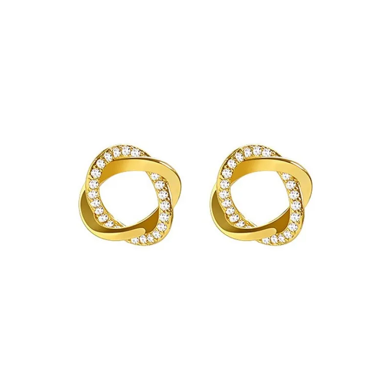 OGDAID Alloy Stud Earrings Women's-0