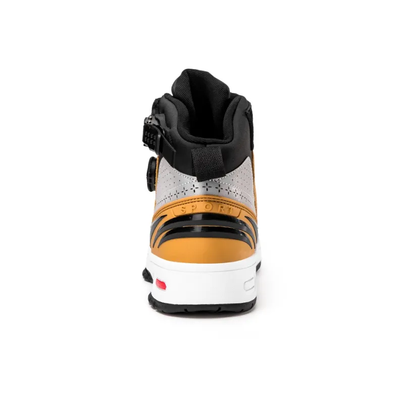 LOKWT Cushioning Anti-Slip Wear-Resistant Water-Resistant Impact-Resistant Mid-Top Cycling Shoes Unisex-11