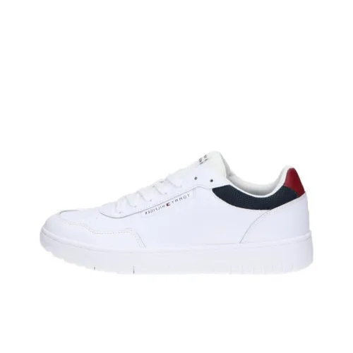 Tommy Hilfiger Zapatillas Low Top Skateboard Shoes Men's White Blue Red