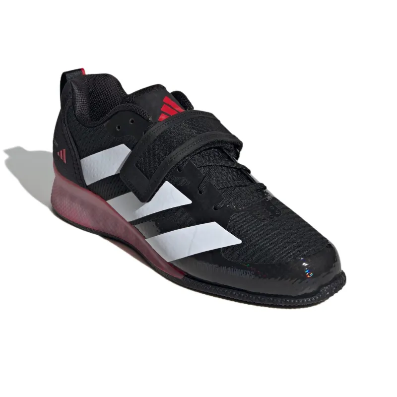 Adidas Adipower 3 Core Black Cloud White Pure Ruby-2