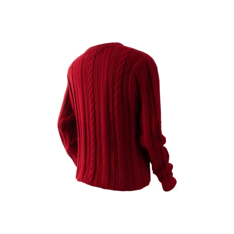 DKPD Knitwear Unisex Burgundy-1