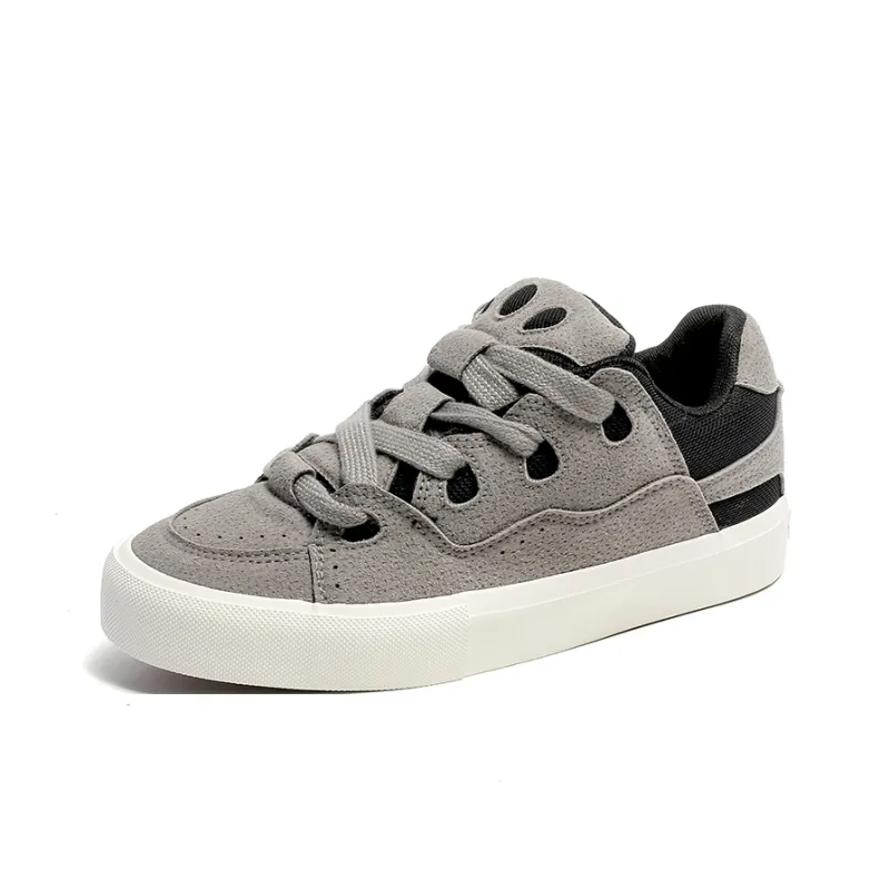 Wooden Rabbit Abrasion Resistant Slip Resistant Low Top Skateboard Shoes Unisex-30