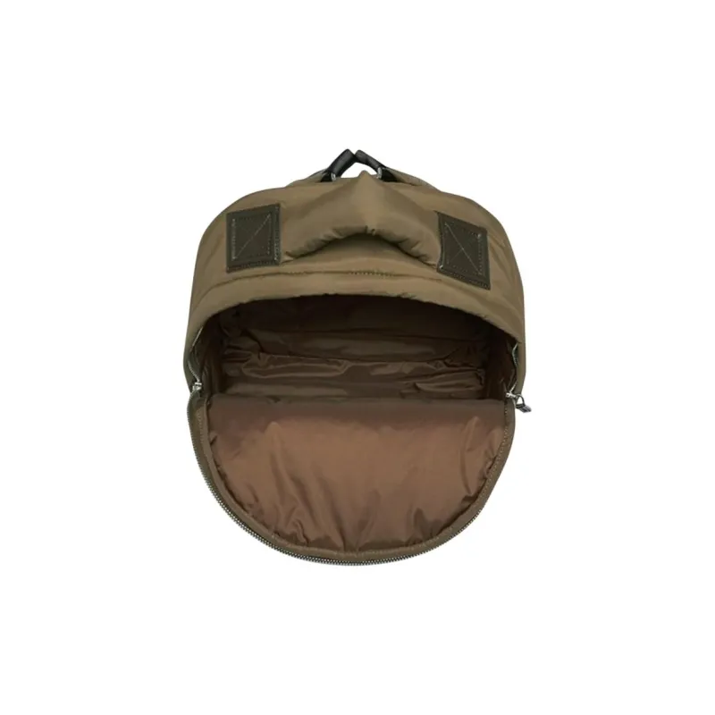 Brother Is Really Good Nylon Fabric Backpack Large Size Unisex Army Green/Black-4