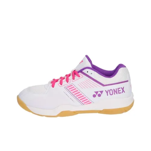 YONEX Anti Slip Wear Resistant Low Top Badminton Shoes Women's White