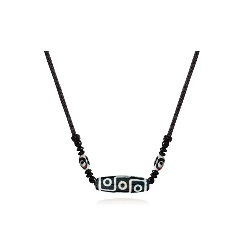JIYAO Sandalwood Necklaces Unisex-0