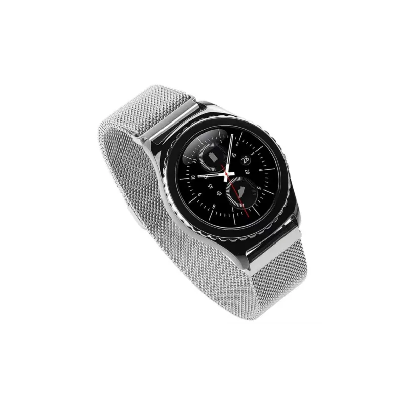 LONGYUGU Compatible With Huawei GT2 Milanese Magnetic Smart Web Wristband Strap-3