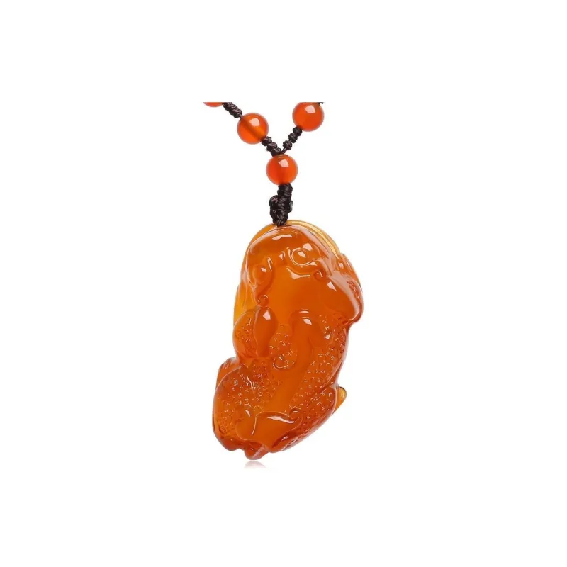 JUNWEN Chalcedony Necklaces Unisex-1