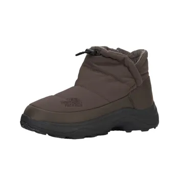 THE NORTH FACE BOOTIE Warm And Wear Resistant Short Snow Boots Women's Brown