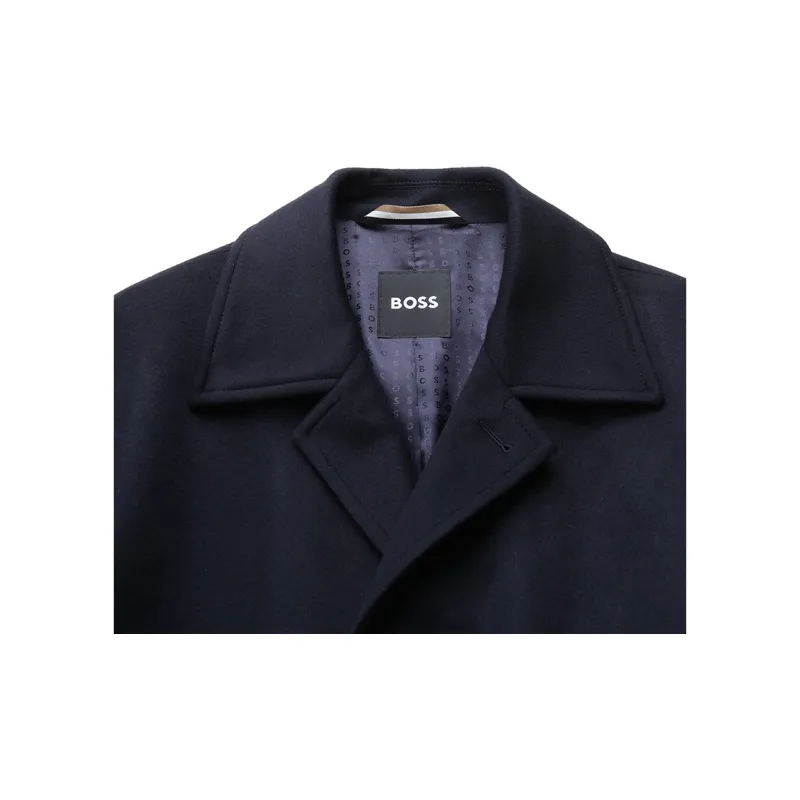 HUGO BOSS Coat Men's Marine Blue-5