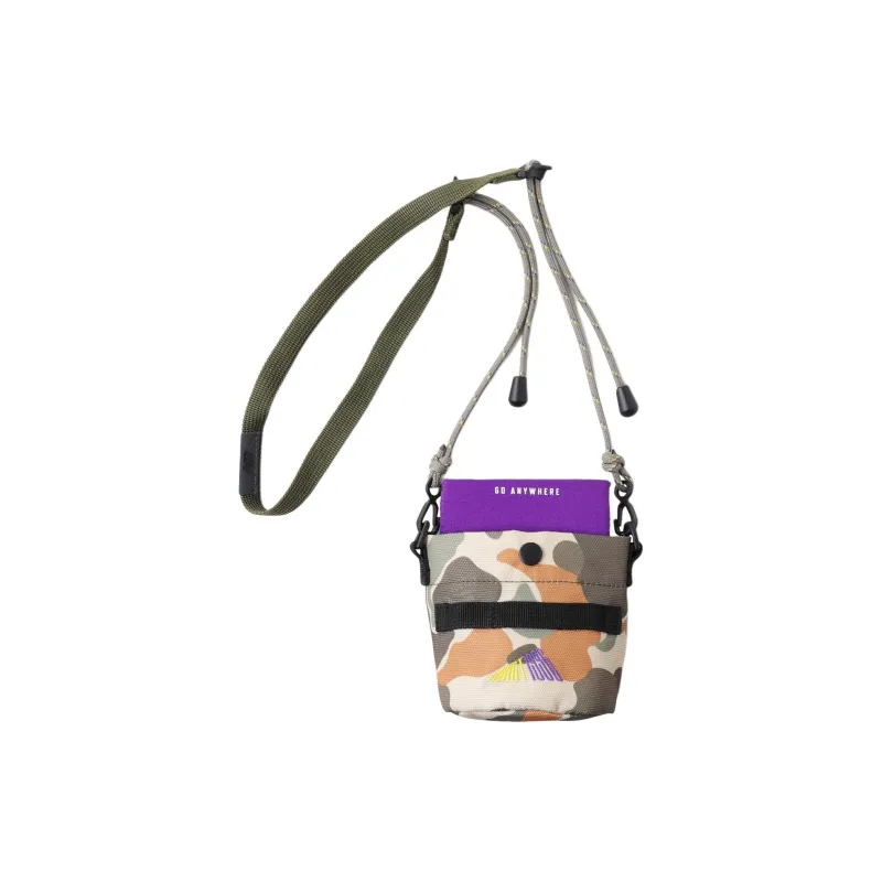 New Balance Polyester Shoulder Bag, Crossbody Bag Regular Unisex Beige-3