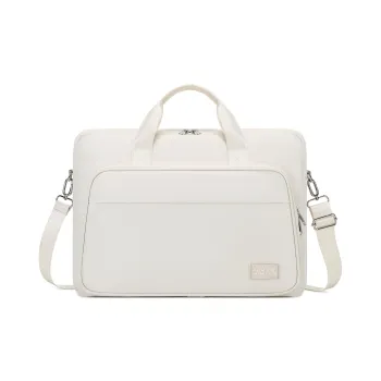 Victorian Traveler Polyester Briefcase Laptop Bag Portable Gaming Laptop Bag Women's White