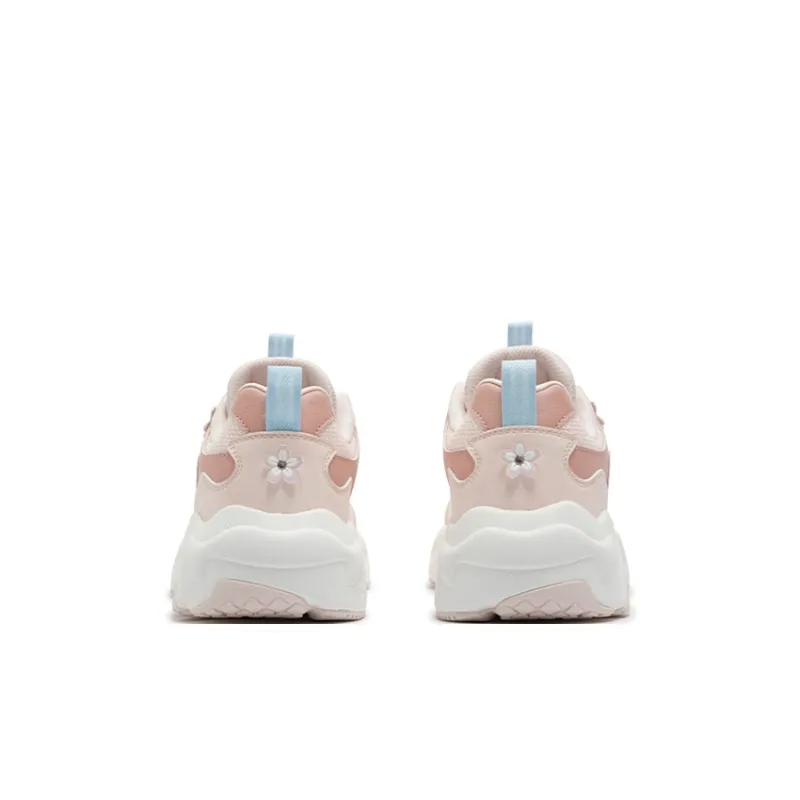 XTEP Non slip Support Low Top Kids Lifestyle Shoes Pure Powder Granular Powder Kids'-3
