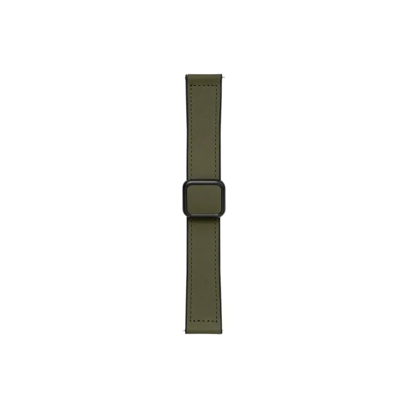 CHENSONG Xiaomi Red Beige Compatibility Watch Band Genuine Leather Material-3