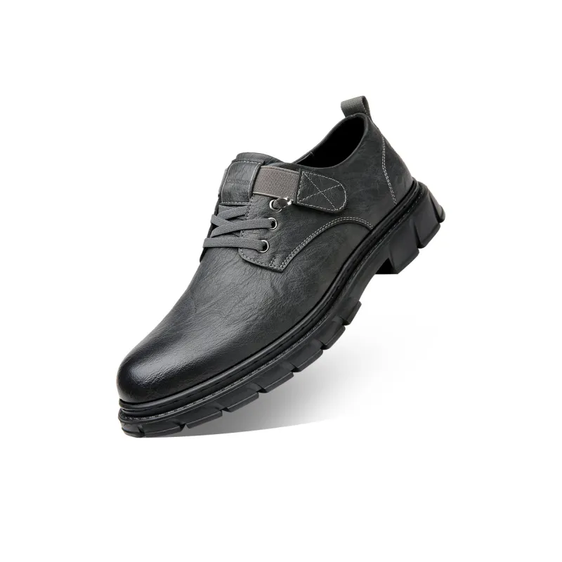 Mulinsen Men's Casual Shoes Men Low Top Brown-1
