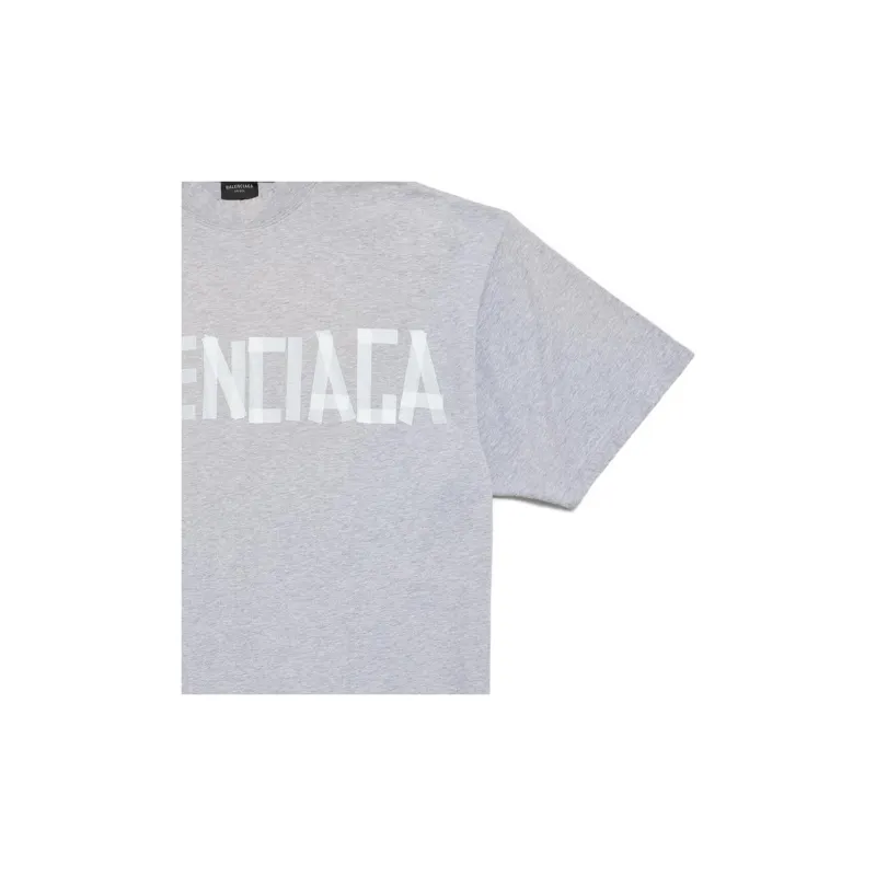 Balenciaga FW24 T Shirt Regular Fit Unisex Mixed Gray-5