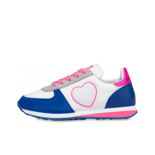 LOVE MOSCHINO Casual Shoes Women's Low-Top White/Blue