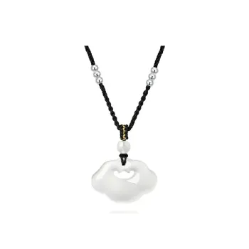 ZOKS Chalcedony Jade Necklaces Women's