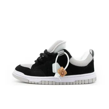 Shionpo Skateboard Shoes Unisex Low Top Black